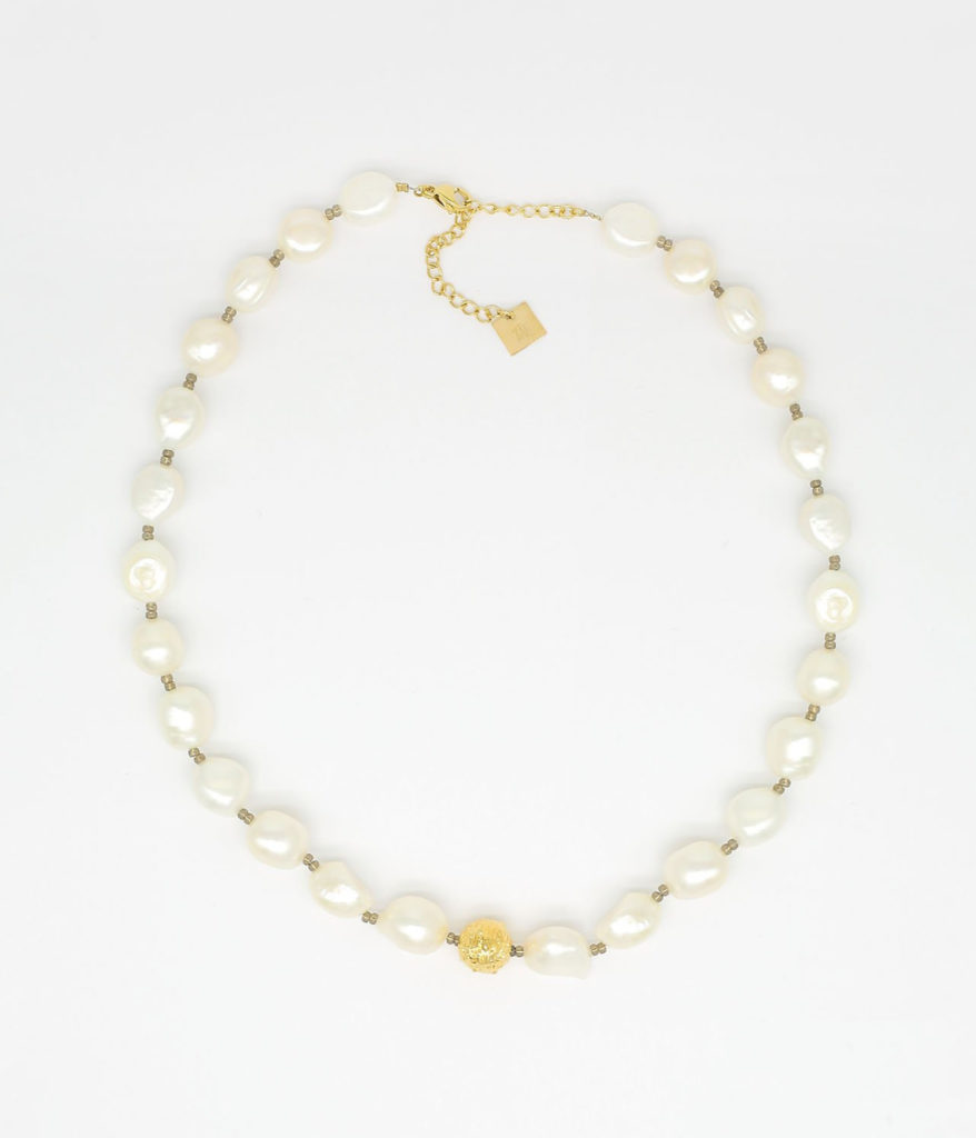 Princess of Wales Necklace - Gold-plated Steel - Zag Bijoux